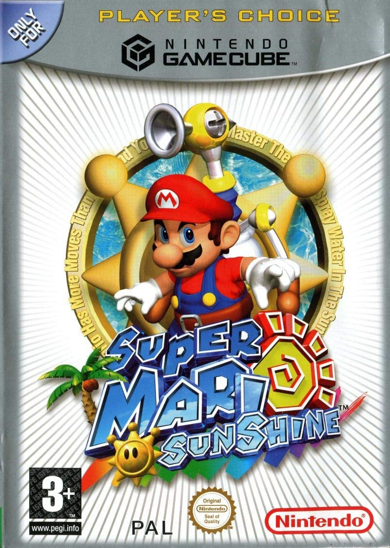 Super mario sunshine (brukt) (player`s choice) - Nintendo Gamecube spill