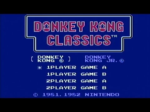 Donkey kong classics (brukt) (Kun kassett) - Nintendo entertainment system (NES)