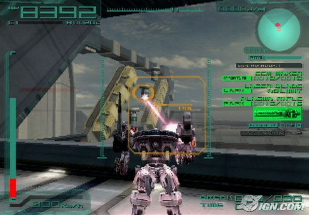 Armored core - Nine breaker - Playstation 2 spill (PS2)