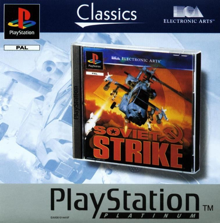 Soviet strike (platinum) (brukt) - Playstation 1 spill (PS1)