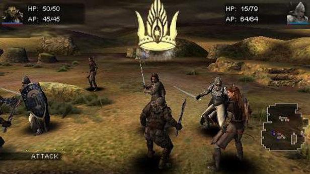 Bilde av Lord Of The Rings Tactics Playstation Portable Spill Psp