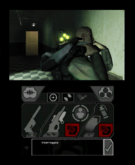 Tom clancy's Splinter cell 3D – Nintendo 3DS spill