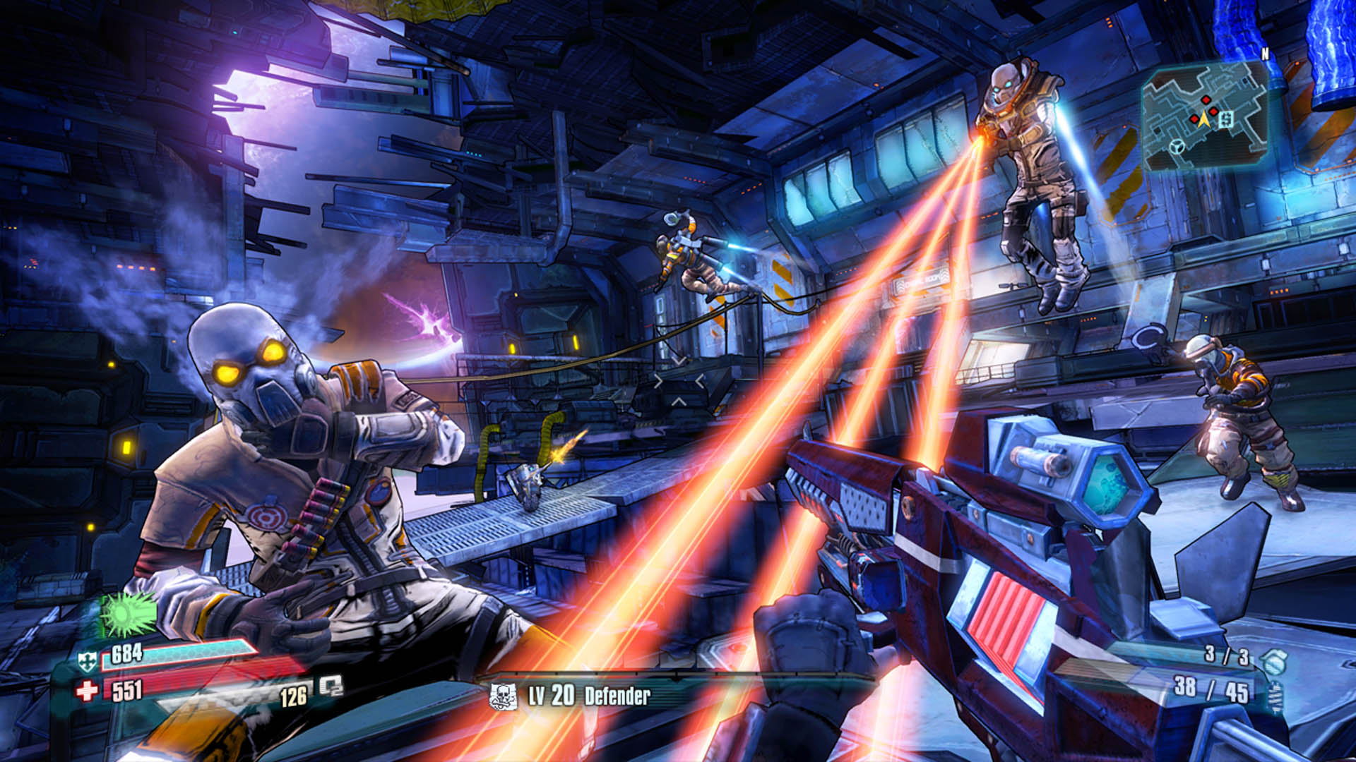 Borderlands - The Pre-Sequel - Playstation 3 spill (ps3)