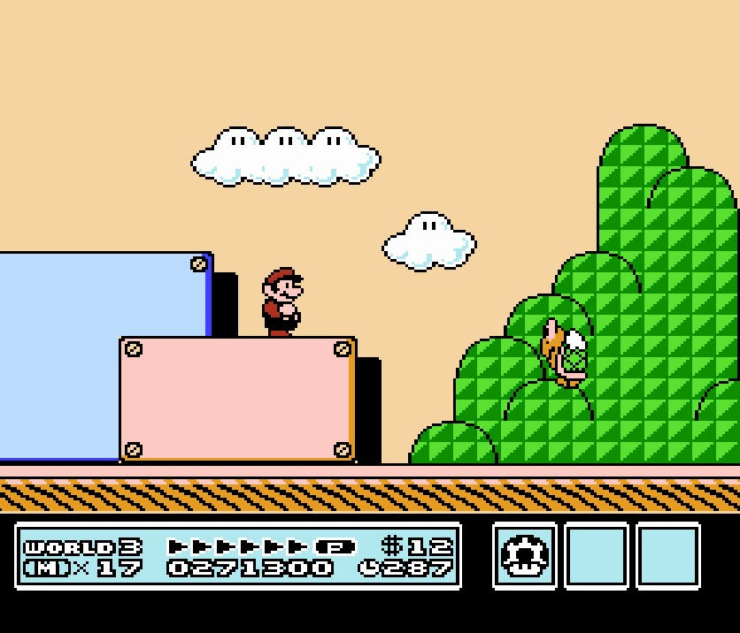 Super mario Bros. 3 (UKV) - Nintendo entertainment system spill (NES)