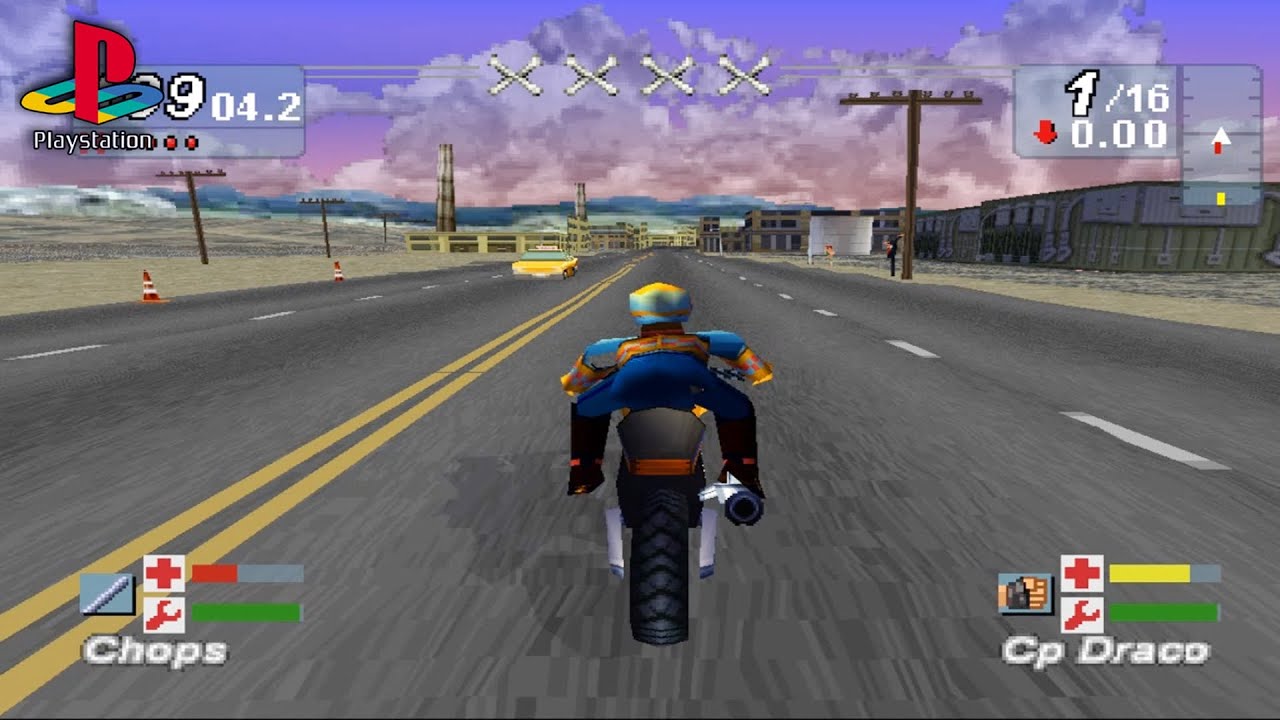 Bilde av Road Rash Jailbreak Brukt Playstation 1 Spill Ps1