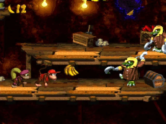 Donkey kong country 2 - Diddy's kong quest (komplett i eske) - SNES spill