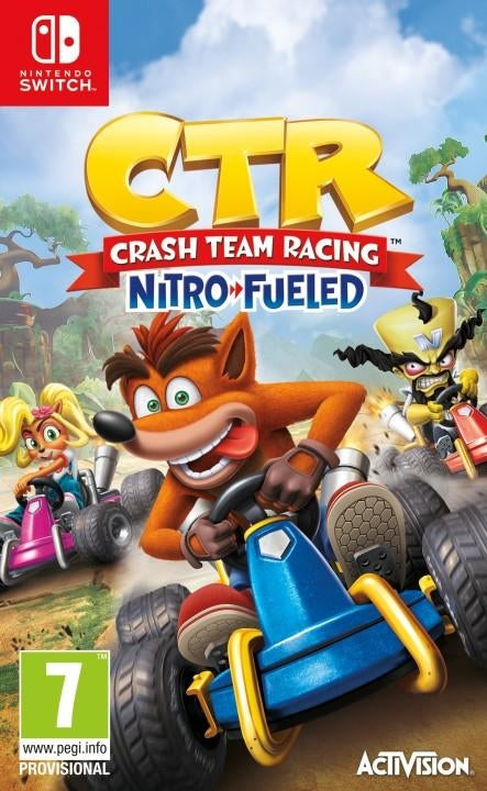 CTR: Crash team racing Nitro Fueled (brukt) - Nintendo switch spill