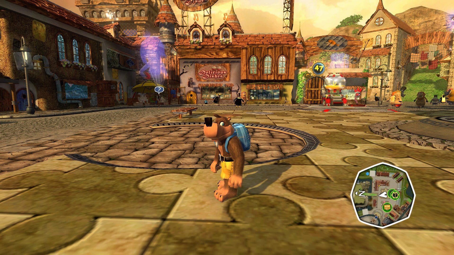 Gameplay-bilde fra Banjo-Kazooie - Nuts & Bolts – Xbox 360 spill