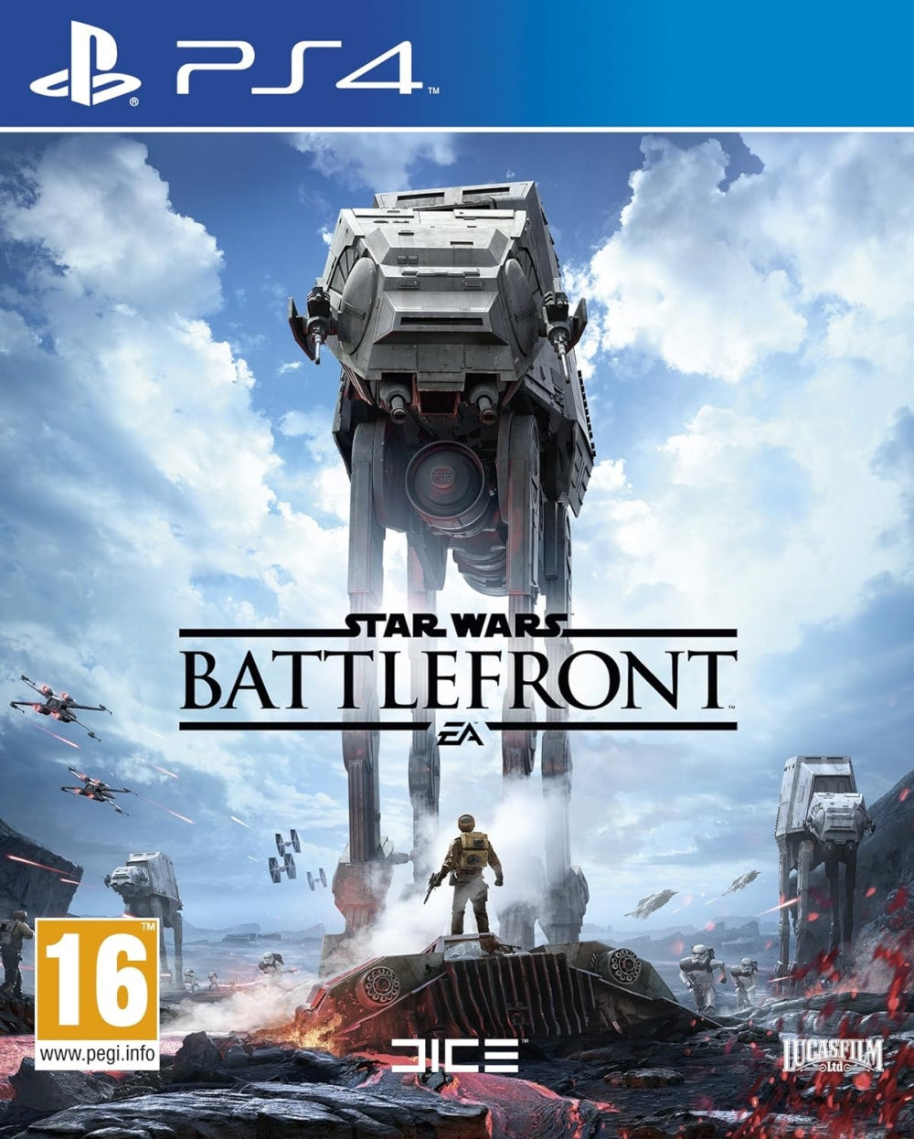 Star wars: Battlefront (brukt) - Playstation 4 spill (ps4)