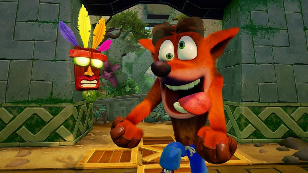 Crash bandicoot: N-Sane trilogy (brukt) - Playstation 4 spill (PS4)