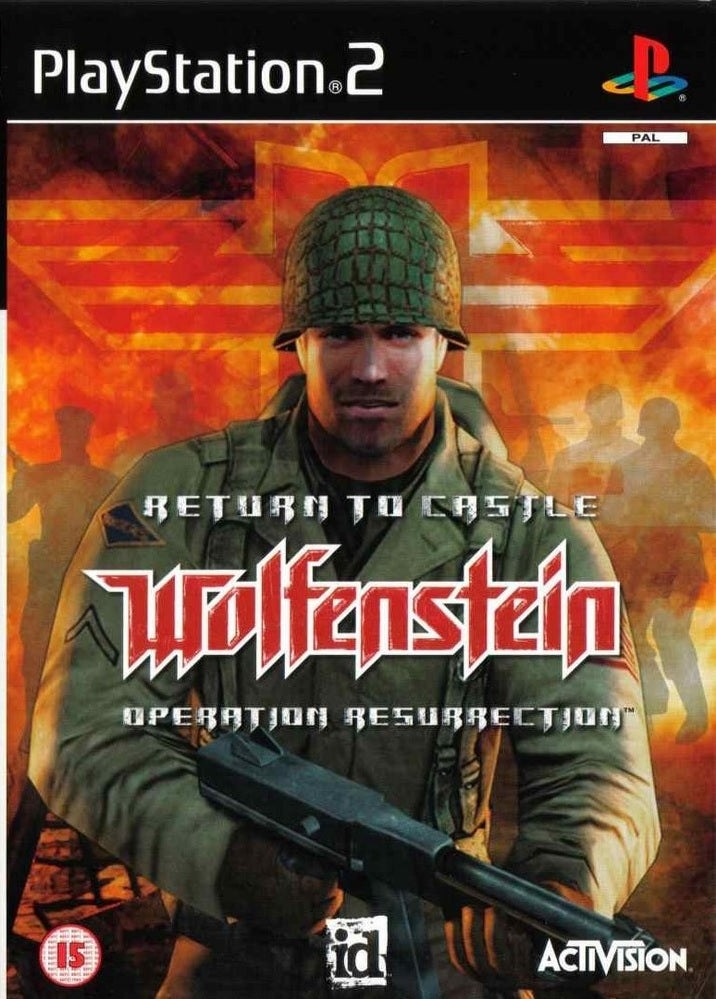 Return to castle wolfenstein: Operation resurrection (brukt) - Playstation 2 spill (ps2)