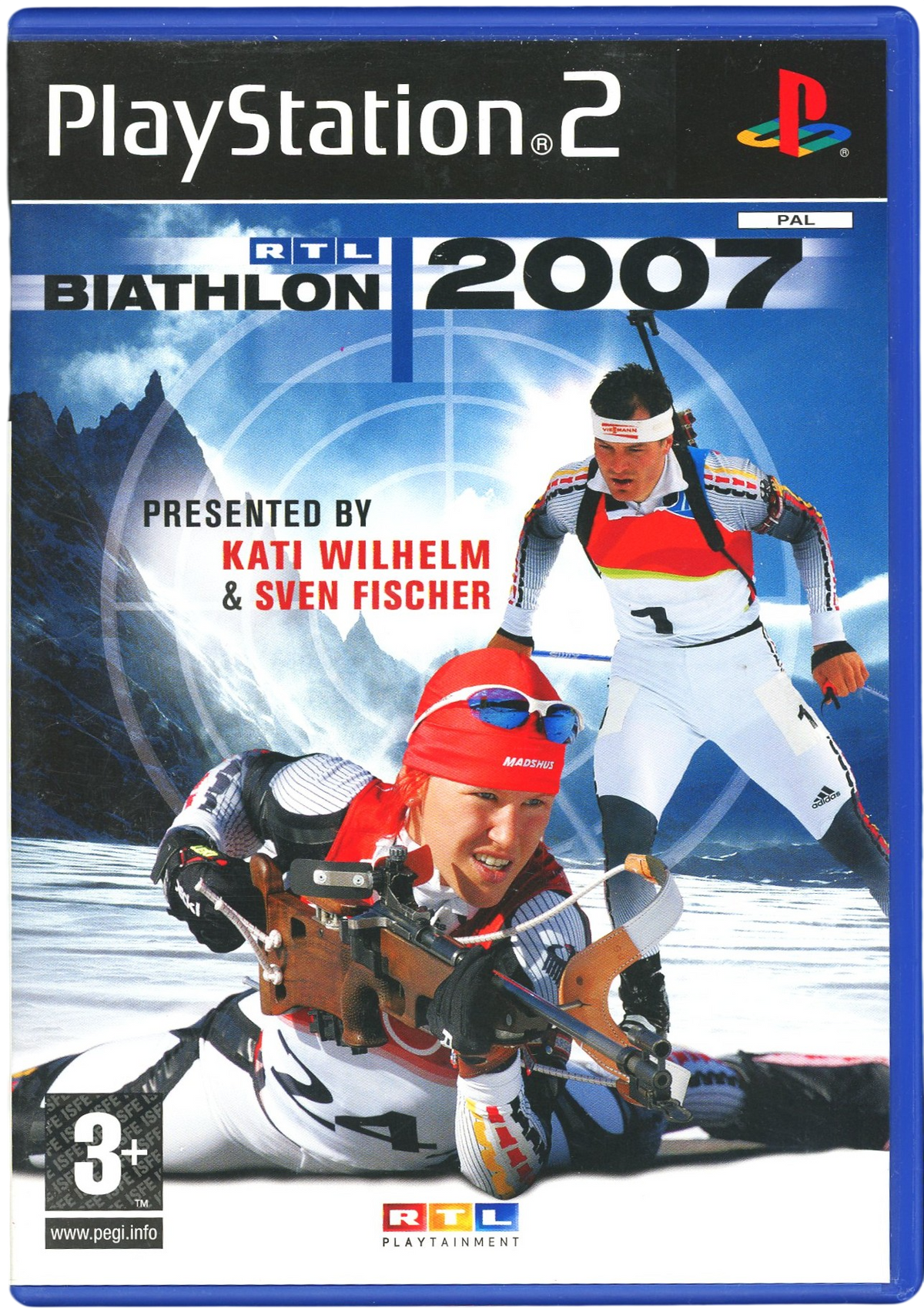 RTL Biathlon 2007 - Playstation 2 spill (PS2)