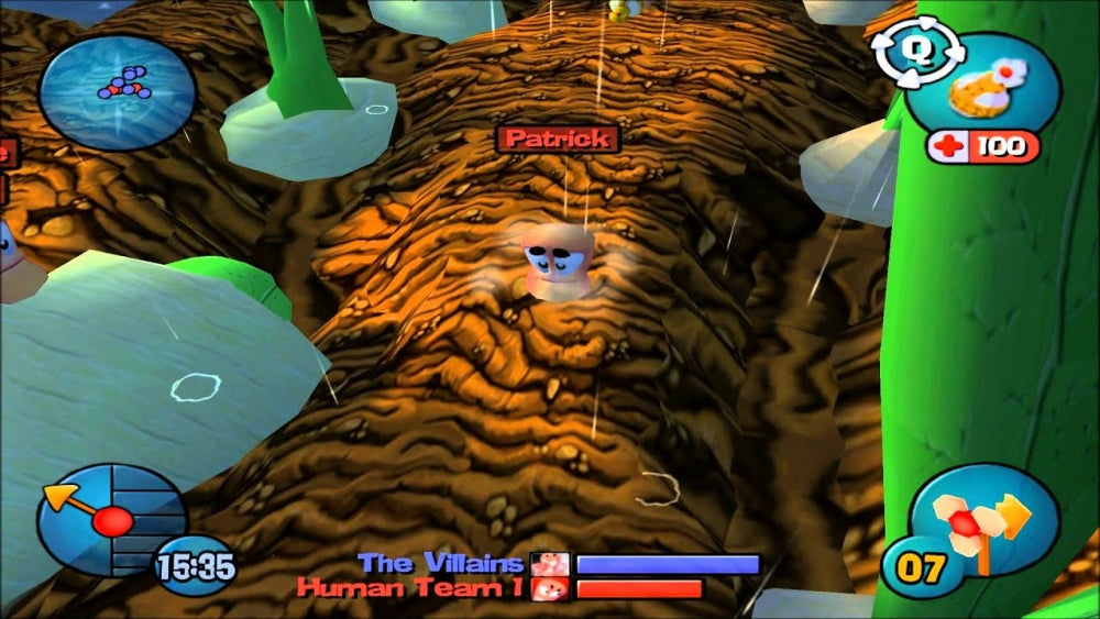 Worms 3D (brukt) - Playstation 2 spill (ps2)