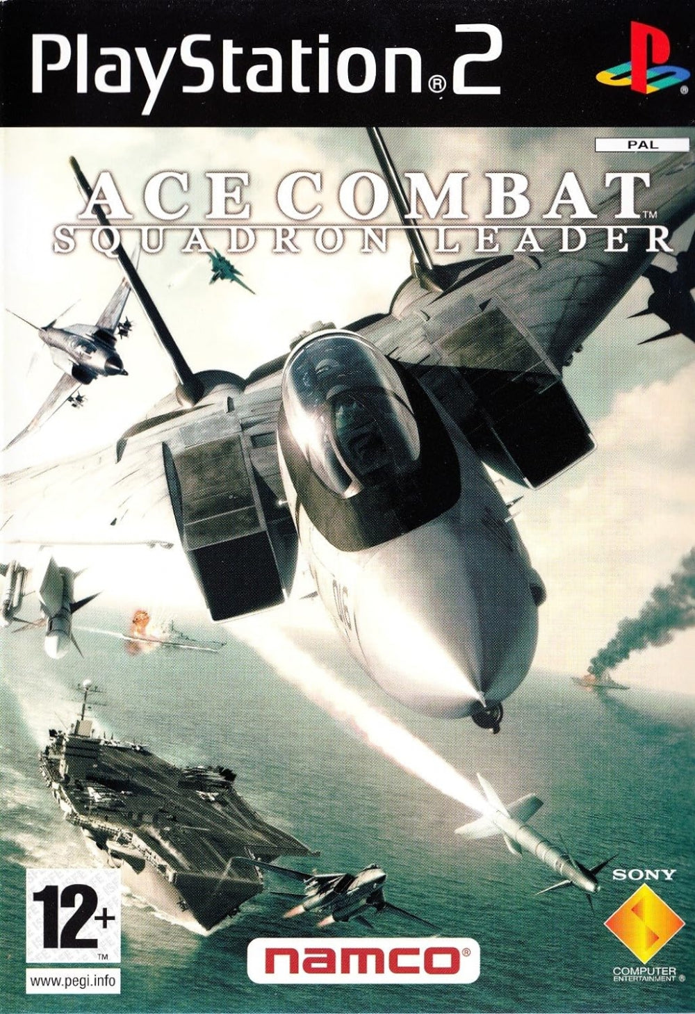 Ace combat: Squadron leader (brukt) - Playstation 2 spill (PS2)