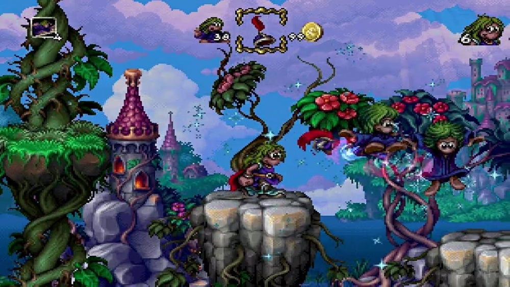 Gameplay-bilde fra Lomax - Playstation 1 spill (PS1)
