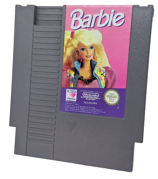 Barbie (brukt) (kun kassett) - Nintendo entertainment system spill (NES)