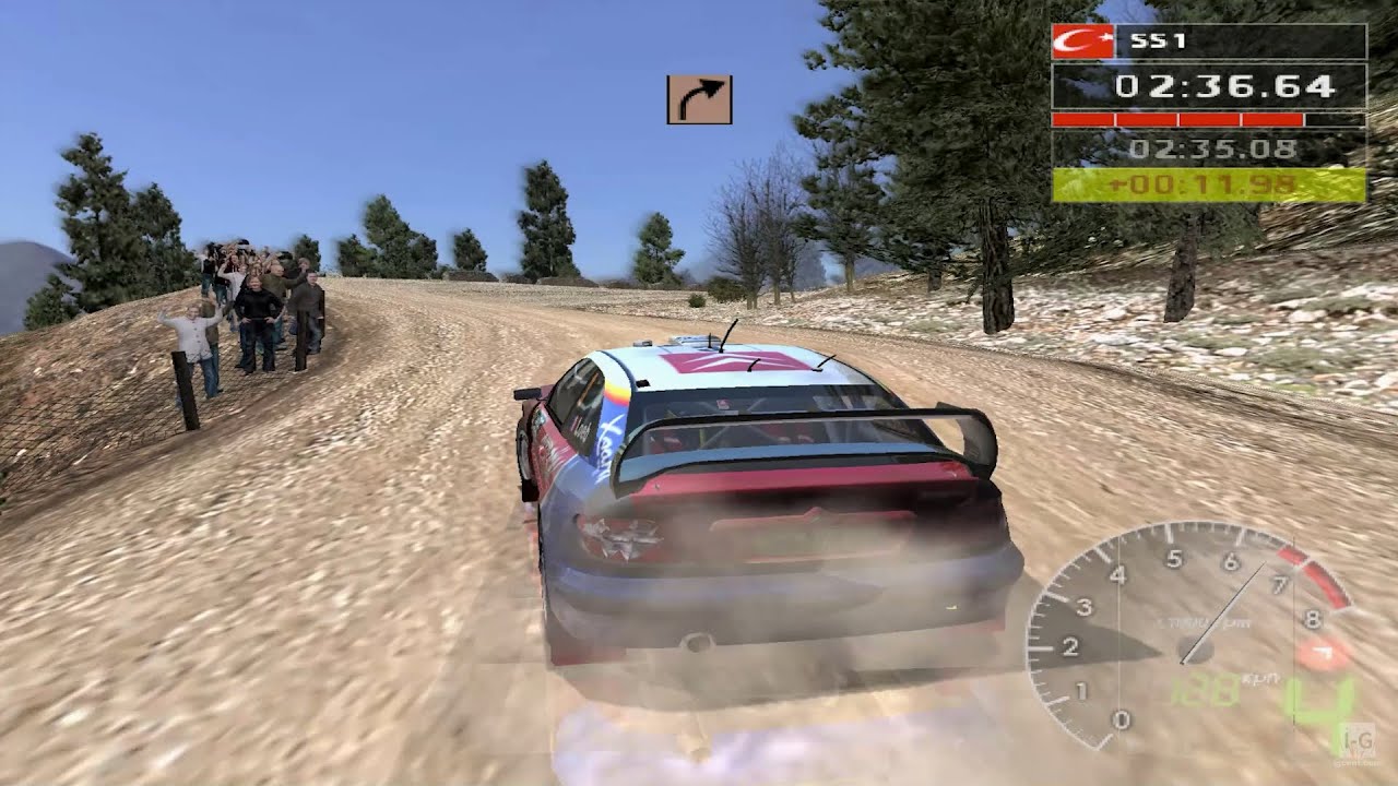 WRC 4: FIA World Rally Championship (platinum) - Playstation 2 spill (PS2)