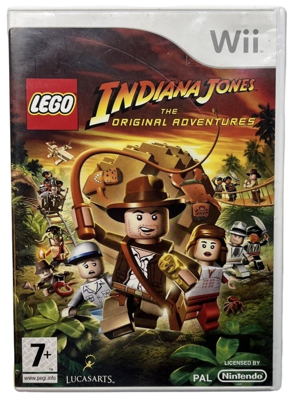 Lego Indiana jones: The original adventure (brukt) - Nintendo Wii spill