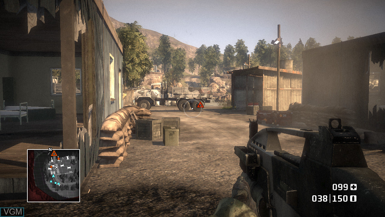 Gameplay-bilde fra Battlefield - Bad company (limited Edition) – Xbox 360 spill