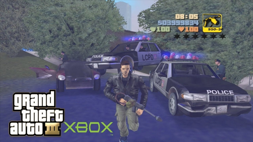 Grand Theft auto 3: The xbox collection (GTA 3) (brukt) - Xbox original spill