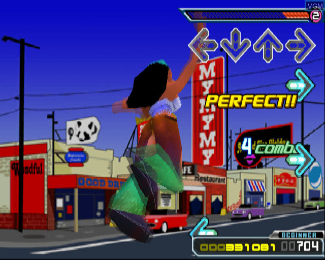 Dancing stage max - Playstation 2 spill (PS2)