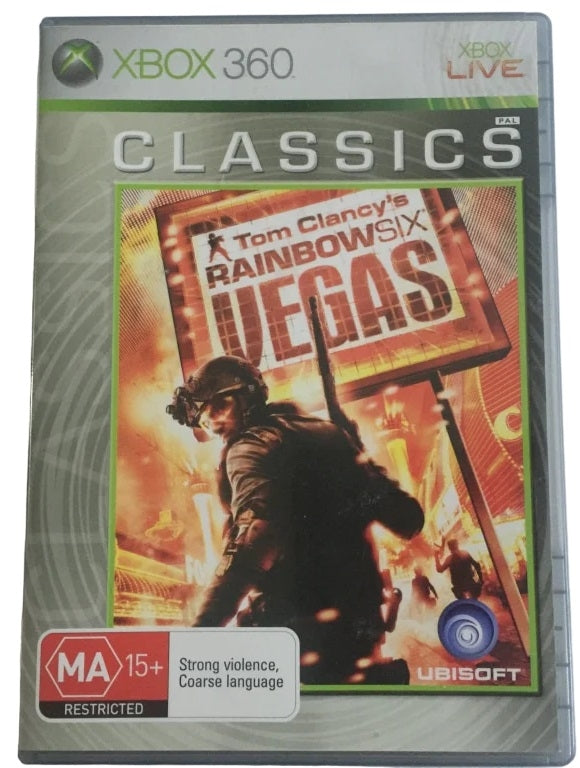 Tom clancy`s rainbow six: Vegas (brukt) (classics) - Xbox 360 spill