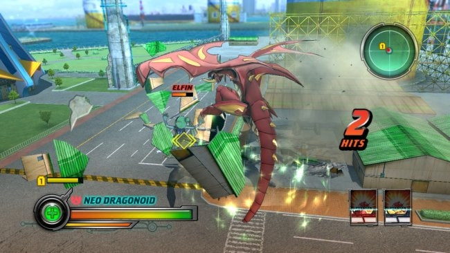 Bakugan battle brawlers: Defenders of the core (brukt) - Nintendo Wii spill