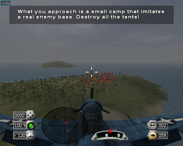 Pacific Warriors II / 2: Dogfight! - Playstation 2 spill (PS2)