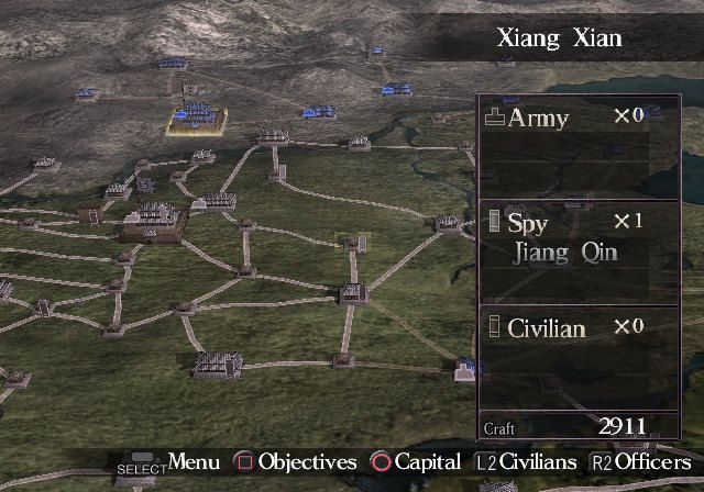 Gameplay-bilde fra Dynasty tactics 2 - Playstation 2 spill (PS2)