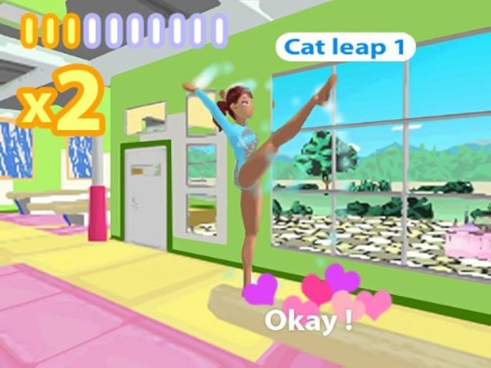 Imagine gymnast – Nintendo DS spill