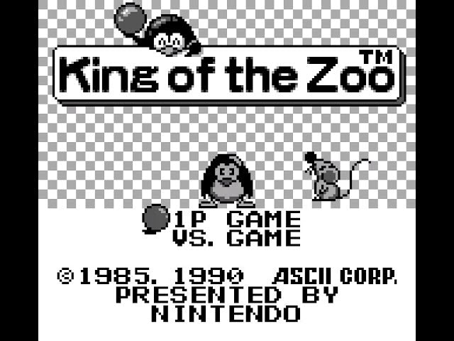 King of the Zoo (kun kassett) (brukt) - Nintendo Game boy spill