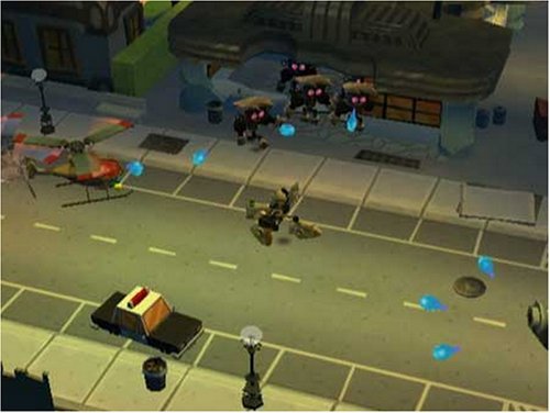 Gameplay-bilde fra Nicktoons - Attack of the toybots - Nintendo Wii spill