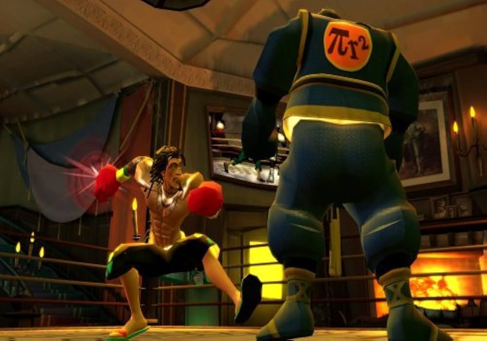 Gameplay-bilde fra Facebreaker - K.O. party - Nintendo Wii spill