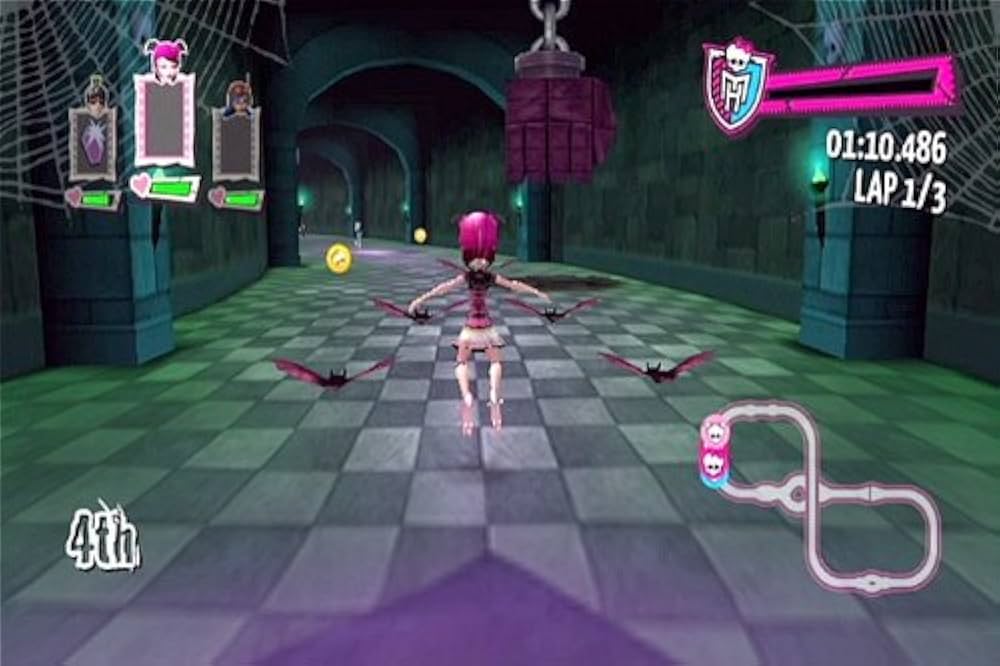 Monster High - Skultimate Roller Maze - Nintendo Wii spill