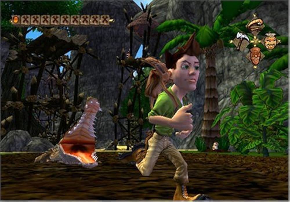 Pitfall - The big adventure - Nintendo Wii spill