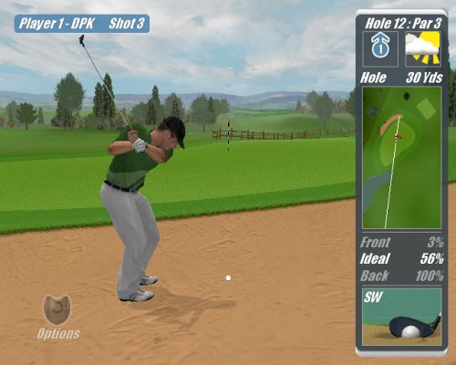 Gameplay-bilde fra Gametrak - Real World Golf - Playstation 2 spill (PS2)