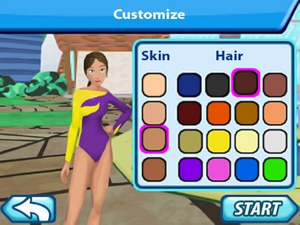 Imagine gymnast – Nintendo DS spill