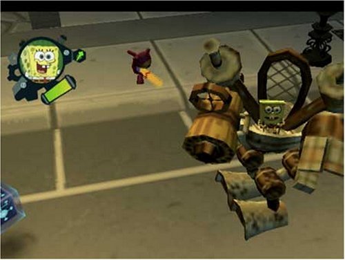 Gameplay-bilde fra Nicktoons - Attack of the toybots - Nintendo Wii spill