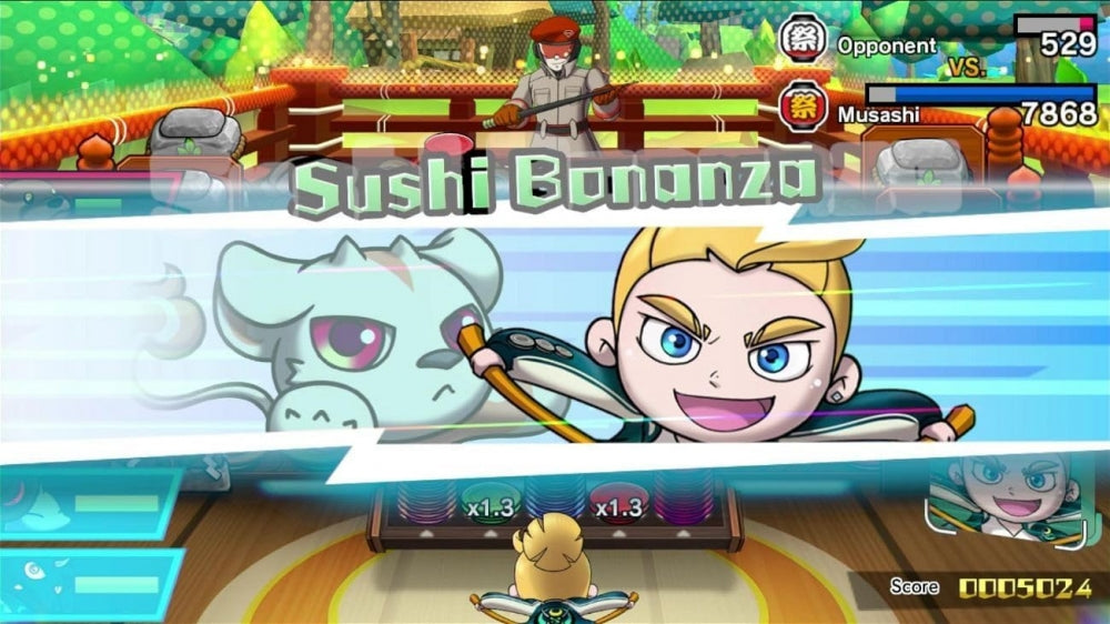 Sushi striker: The way of sushido (brukt) - Nintendo switch spill