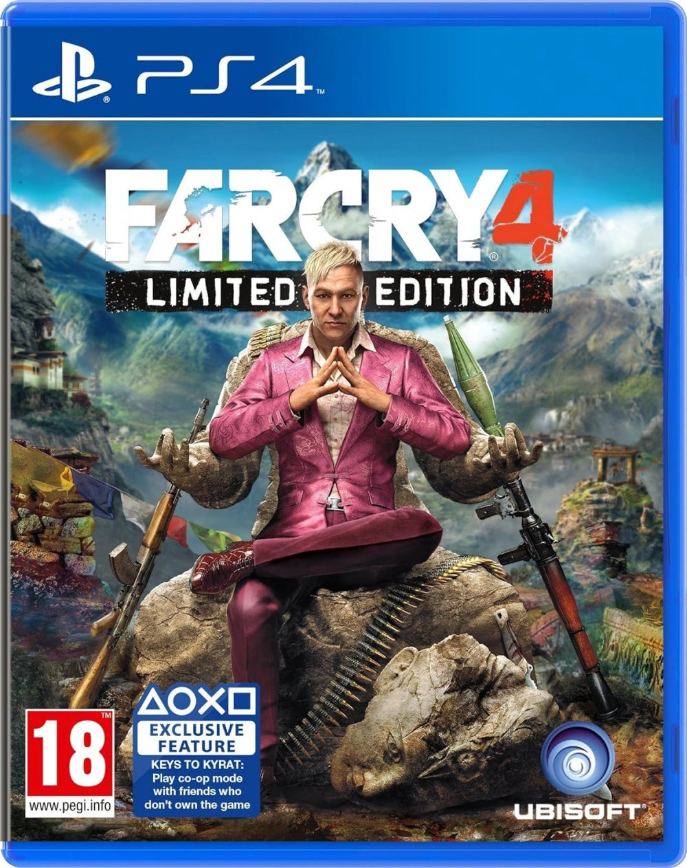 Far cry 4: Limited edition (brukt) - Playstation 4 spill (ps4)