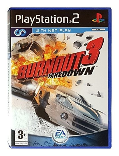 Burnout 3: Takedown (brukt) - playstation 2 spill (PS2)