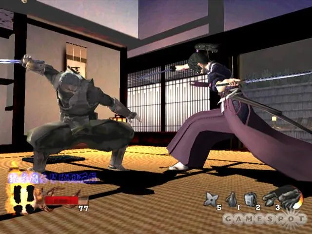Tenchu - Return from Darkness - Xbox original spill
