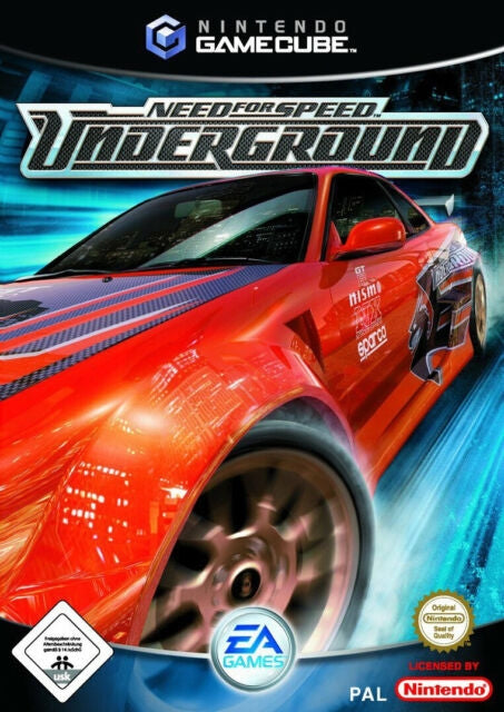 Need for speed: underground (brukt) - Nintendo gamecube spill