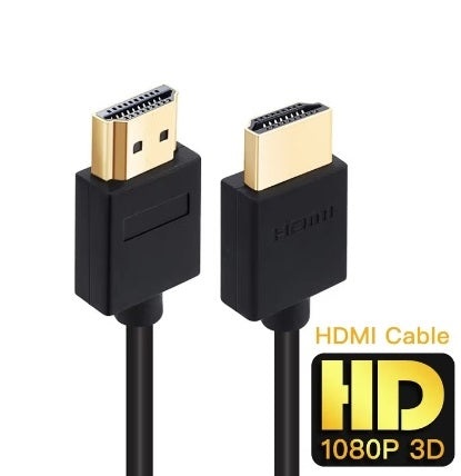 1,5m, 3m, 5m Gullbelagte HDMI-Kabler (nytt)