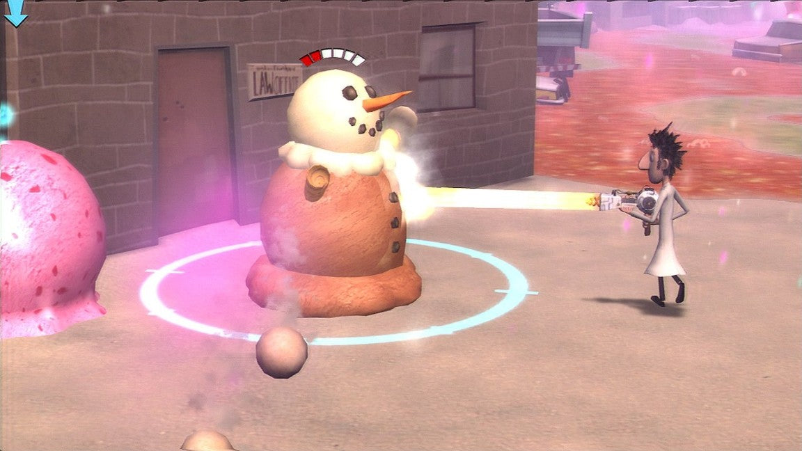 Gameplay-bilde fra Cloudy with a Chance of Meatballs – Xbox 360 spill