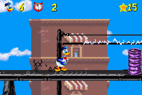 Disney's Donald Duck - Advance - Nintendo Gameboy advance spill (GBA)