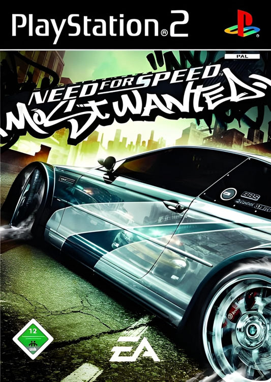 Need for speed: Most wanted (Brukt) - Playstation 2 spill (PS2)