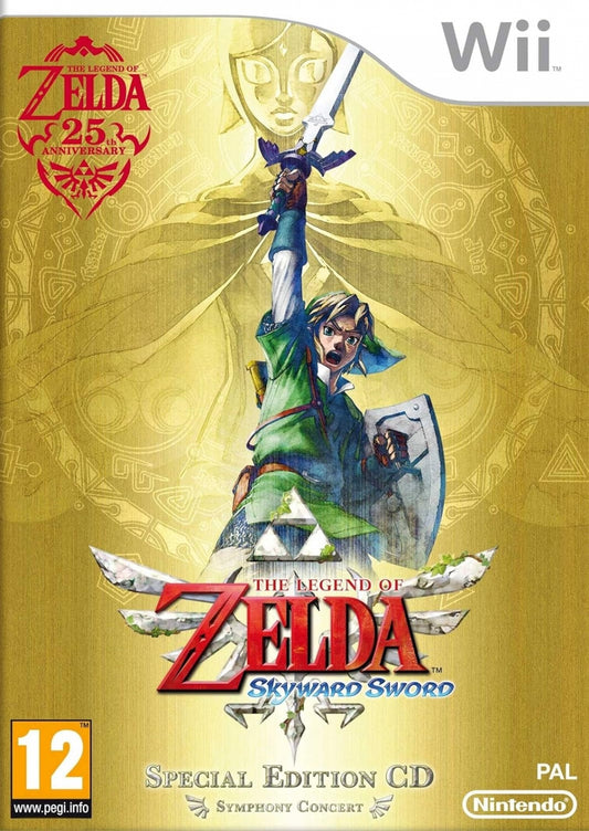 The legend of Zelda: Skyward sword - Limited edition (brukt) - Nintendo Wii spill