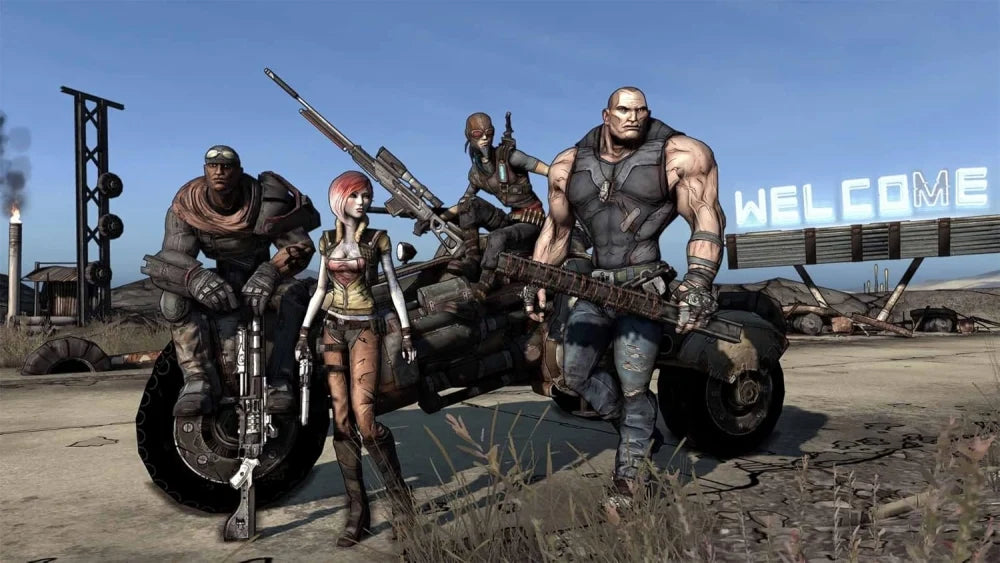 Borderlands - Game of the Year Edition - Xbox 360 spill (Classics)