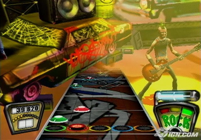 Guitar hero - Playstation 2 spill (PS2)